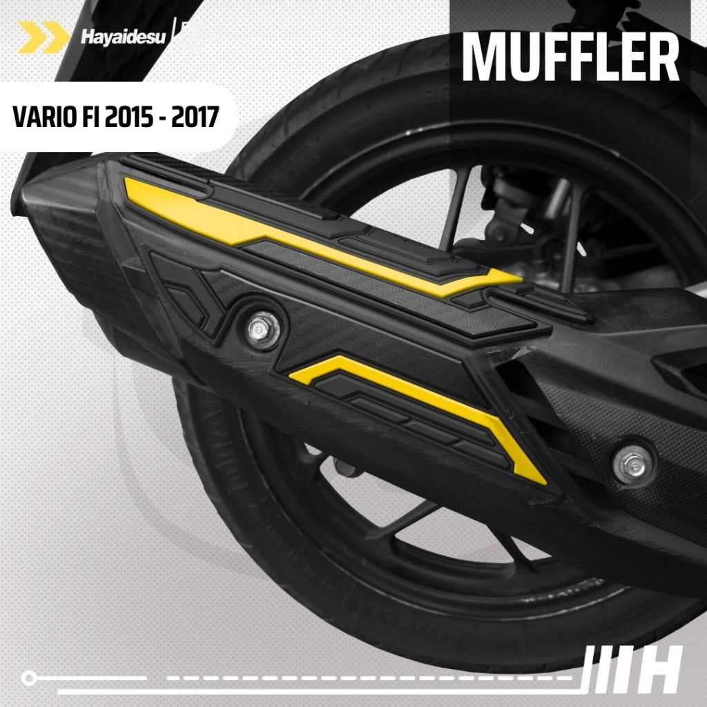 Hayaidesu Vario FI / Click 2015-2017 Body Protector Muffler Knalpot Cover