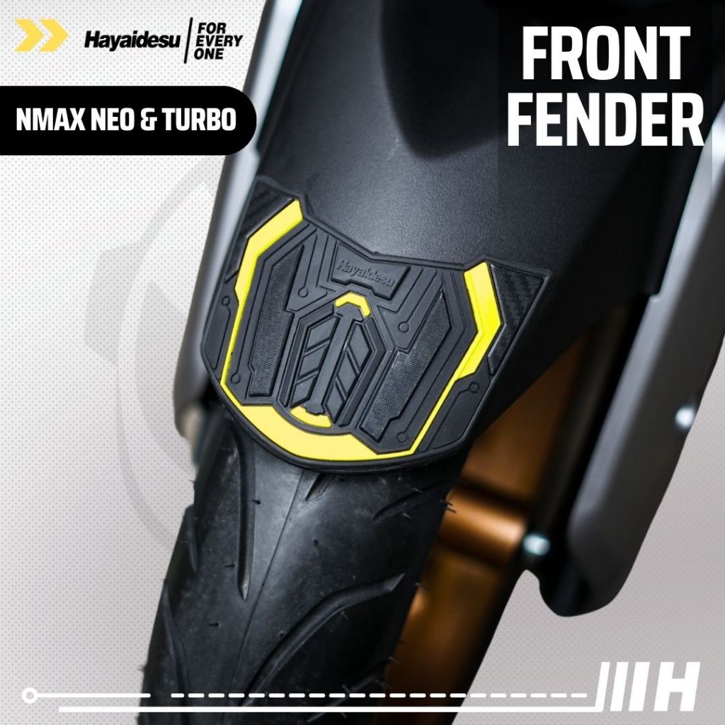 Hayaidesu Yamaha NMAX NEO & TURBO Front Fender Spakbor Body Protector Cover