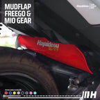 Hayaidesu MudFlap FREEGO / Mio GEAR Penahan Lumpur FREEGO / Mio GEAR Aksesoris Variasi