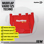 Hayaidesu MudFlap Vario 125 Techno FI / KZR (2012-2014) Penahan Lumpur Motor