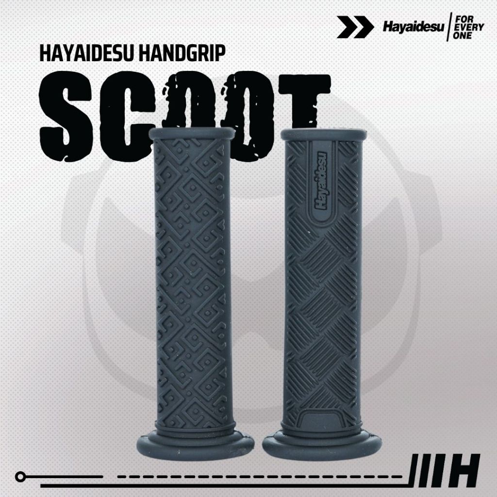 Hayaidesu Handgrip SCOOT Vespa Matic - Hand Grip Primavera , Sprint , GTS , Stylo , Fazzio , Filano , Scomadi, Royal Alloy