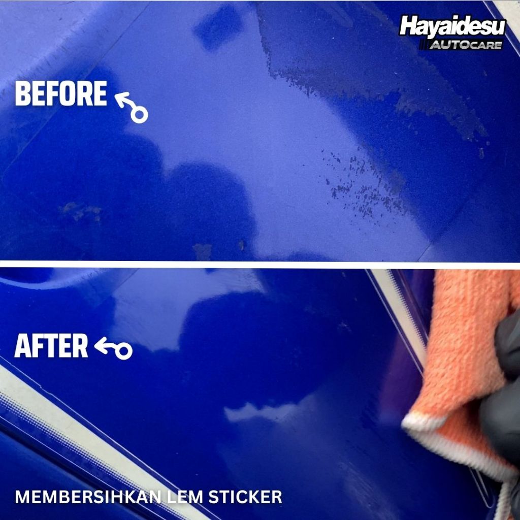Hayaidesu Tar Remover / Pembersih Noda Aspal Body Kendaraan.