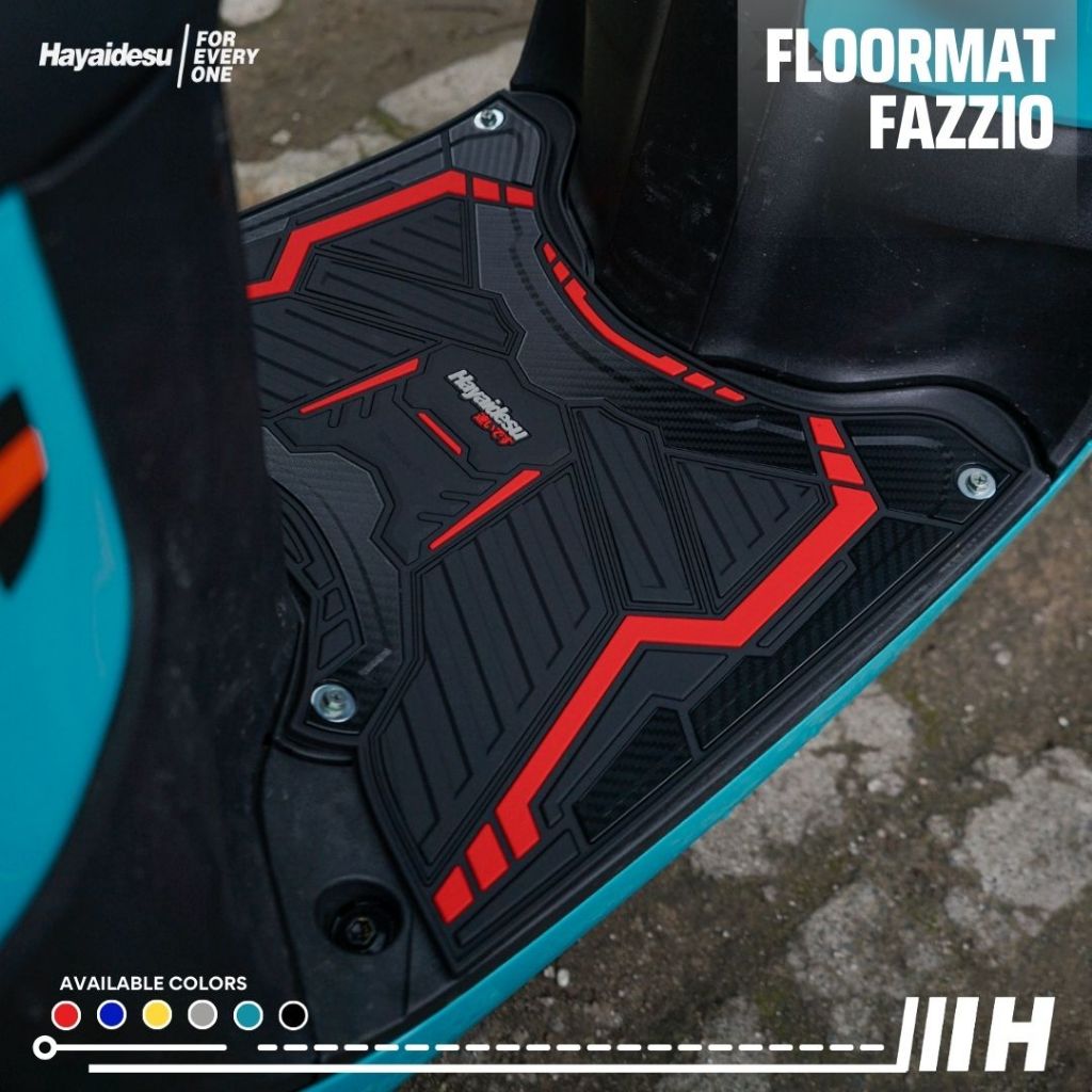 Hayaidesu Floor Mat Fazzio Karpet Motor  - Premium Quality