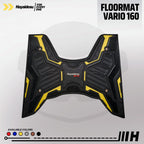 Hayaidesu Honda Vario 160 CBS/ABS Karpet Pijakan Kaki Motor Floor Mat - Premium Quality