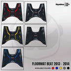 Hayaidesu Karpet Motor Floor Mat Honda Beat FI (2013-2014) - Premium Quality