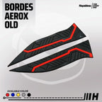 Hayaidesu Floor Step Boardrest Karpet Motor AEROX OLD Bordes -  Premium Quality