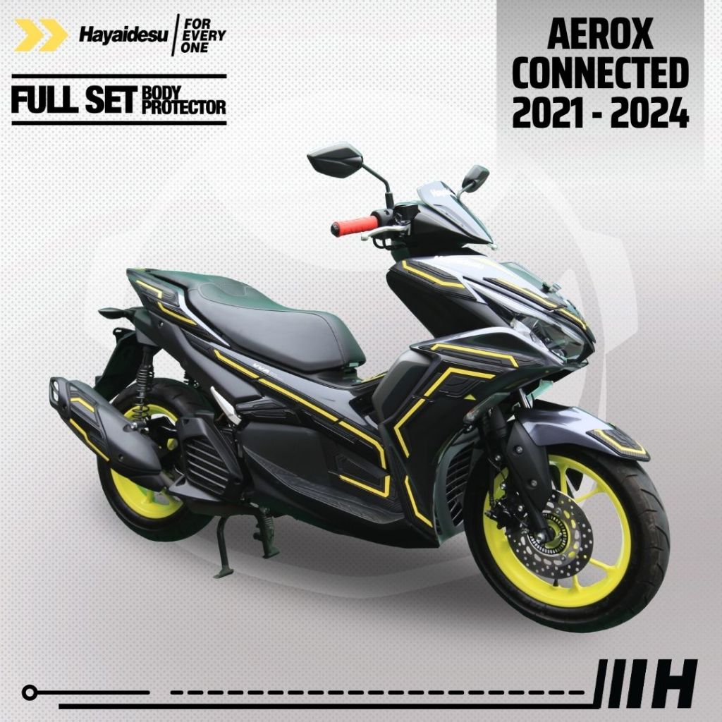 Hayaidesu Body Protector AEROX Connected 2021-2024 Full Set Cover