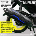 Hayaidesu AEROX Connected 2021-2024 Body Protector Muffler Knalpot Cover