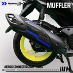 Hayaidesu AEROX Connected 2021-2024 Body Protector Muffler Knalpot Cover