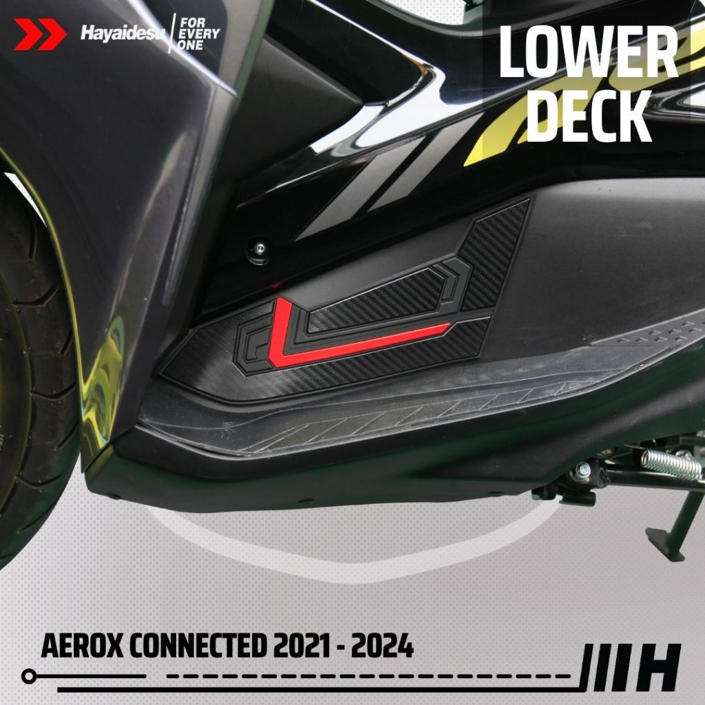 Hayaidesu AEROX Connected 2021-2024 Body Protector Lower Deck Cover