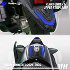Hayaidesu AEROX Connected 2021-2024 Body Protector Rear Fender & Upper Stop Lamp Cover