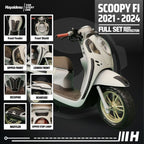 Hayaidesu Body Protector New Scoopy 2021 - 2024 Full Set Cover