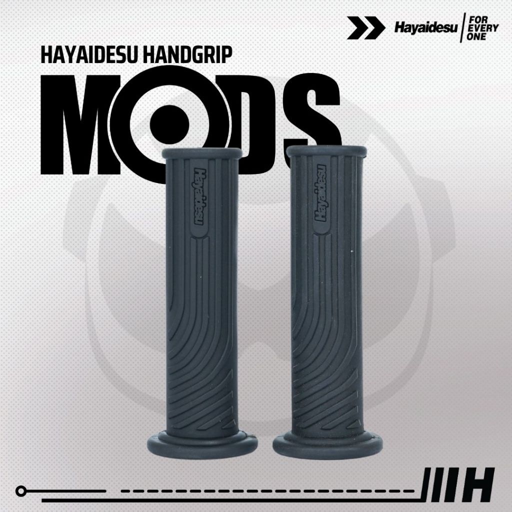 Hayaidesu Handgrip MODS VESPA CLASSIC - Hand Grip Motor Vespa Klasik Vespa Tua (Ujung Tertutup)