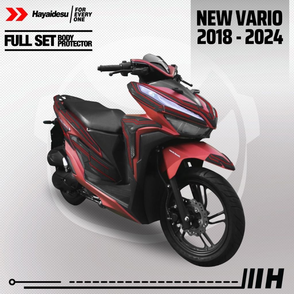 Hayaidesu New Vario Click 2018-2022 Body Protector Full Set Cover