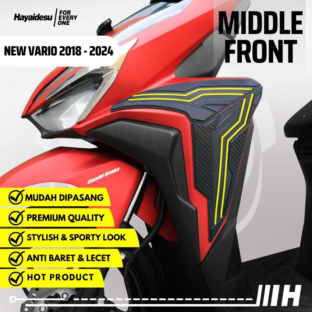 Hayaidesu New Vario Click 2018-2022 Body Protector Middle Front Cover