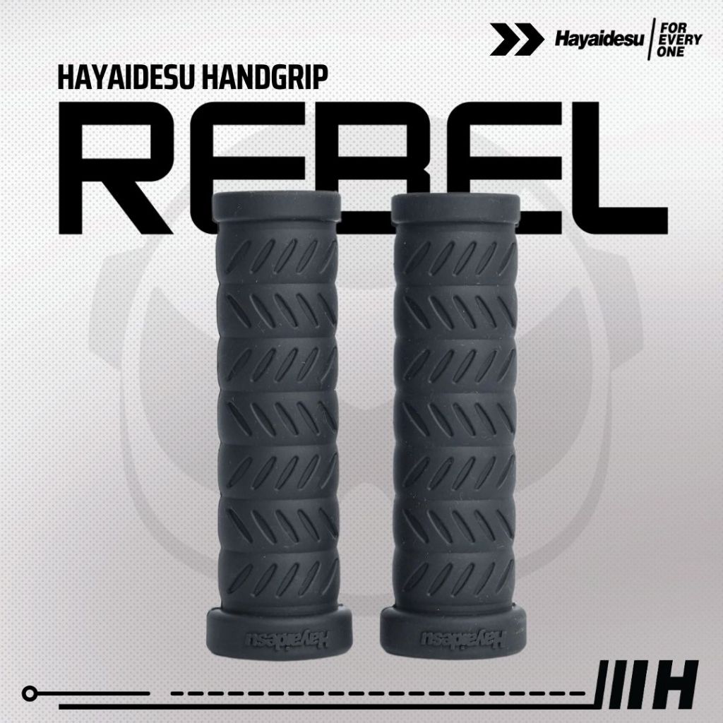 Hayaidesu Handgrip REBEL - Hand Grip Motor Klasik & Custom XSR,W175,Vulcan,Rebel,Enfield,Triumph,Benelli