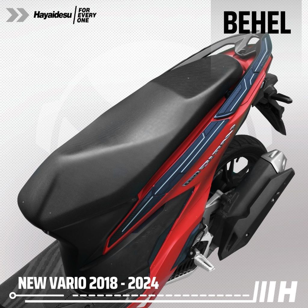Hayaidesu New Vario Click 2018-2022 Body Protector Behel Pillion Grip Cover