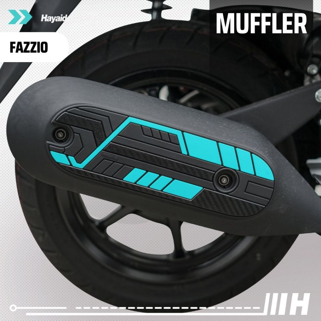 Hayaidesu Body Protector Fazzio Muffler Knalpot Cover