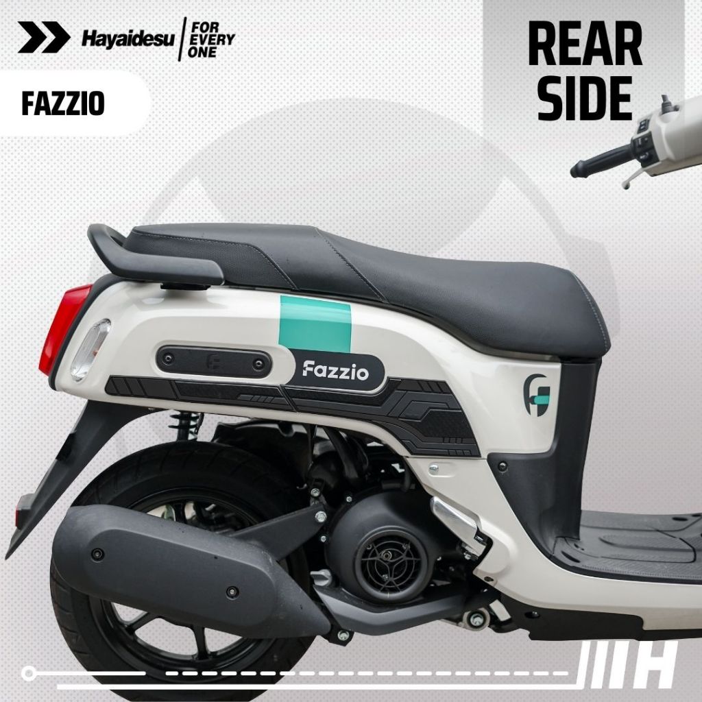 Hayaidesu Body Protector Fazzio Rear Side Cover