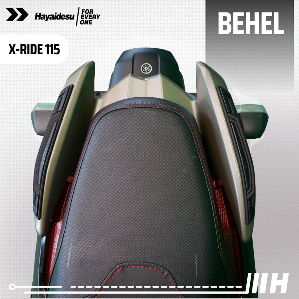 Hayaidesu XRIDE 115 Body Protector Behel Pillion Grip Cover