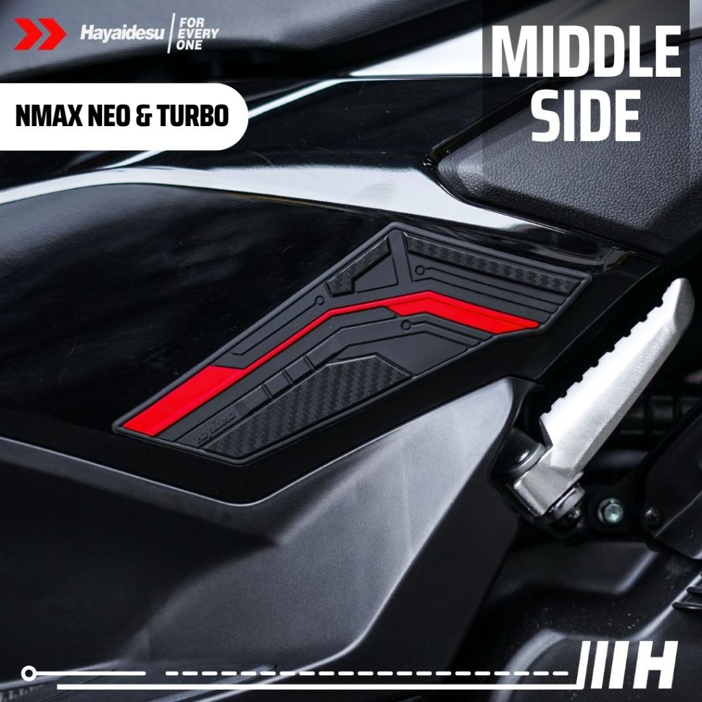 Hayaidesu Yamaha NMAX NEO & TURBO Middle Side Step Body Protector Cover