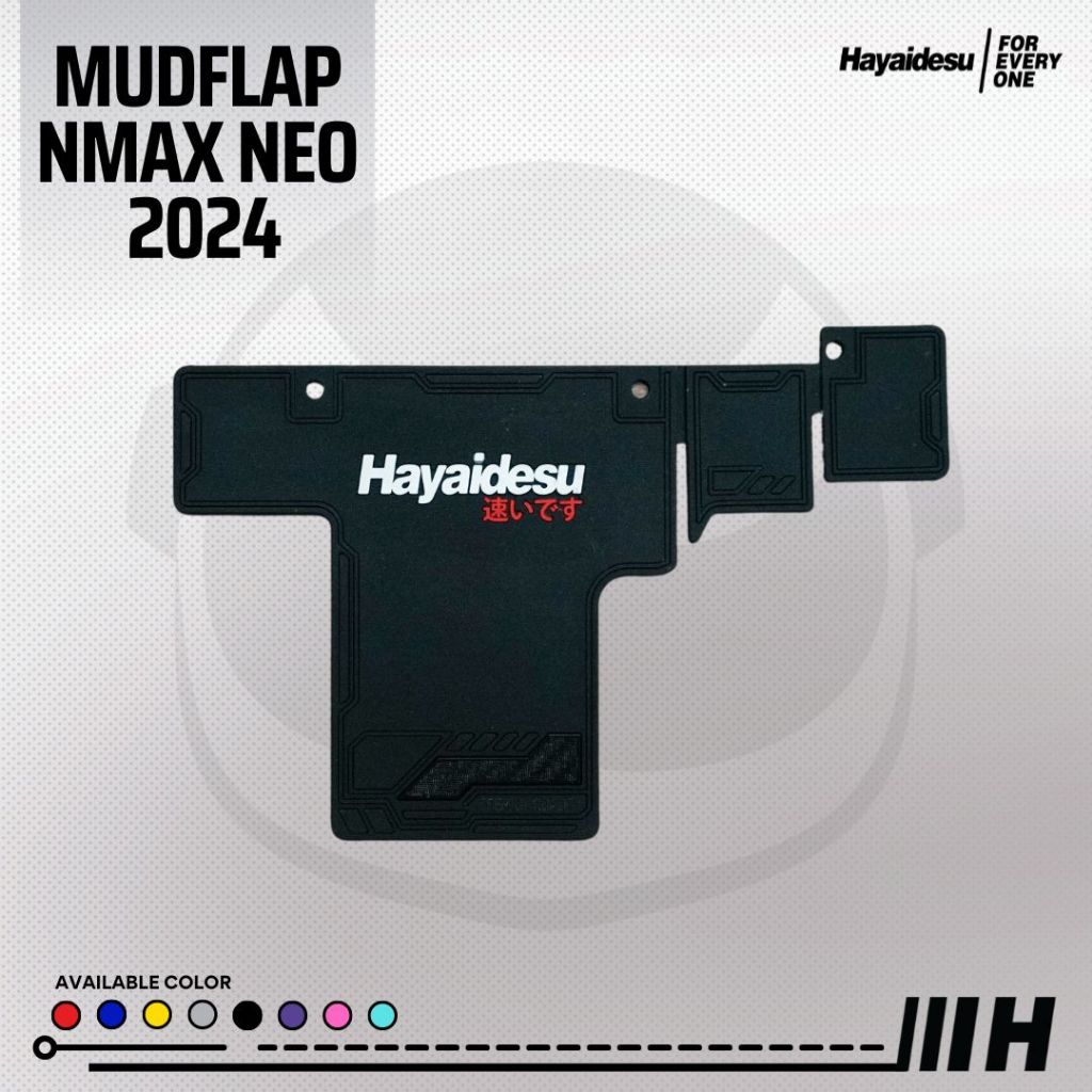 Hayaidesu NMAX NEO Mudflap Penahan Lumpur - PREMIUM