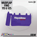 Hayaidesu Mud Flap FINO FI 115 & 125 Aksesoris Variasi Penahan Lumpur