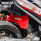 Hayaidesu Mud Flap Suzuki NEX II Penahan Lumpur Motor - Premium