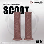 Hayaidesu Handgrip SCOOT Vespa Matic - Hand Grip Primavera , Sprint , GTS , Stylo , Fazzio , Filano , Scomadi, Royal Alloy