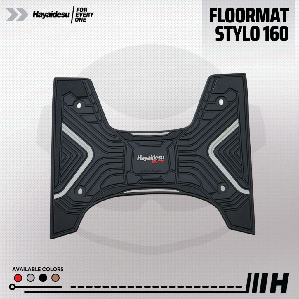 Hayaidesu  Honda Floor Mat Stylo 160 Karpet Motor Floor Mat - Premium Quality