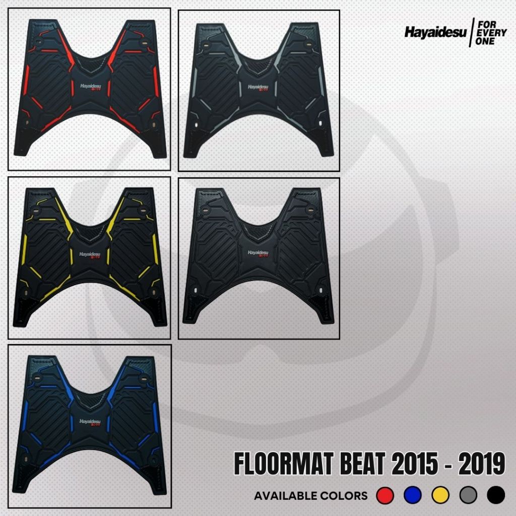 Hayaidesu BEAT 2015-2019 Karpet Motor Floor Mat - Premium Quality