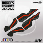 Hayaidesu Floor Step Boardrest Karpet Motor NEW NMAX Bordes -  Premium Quality