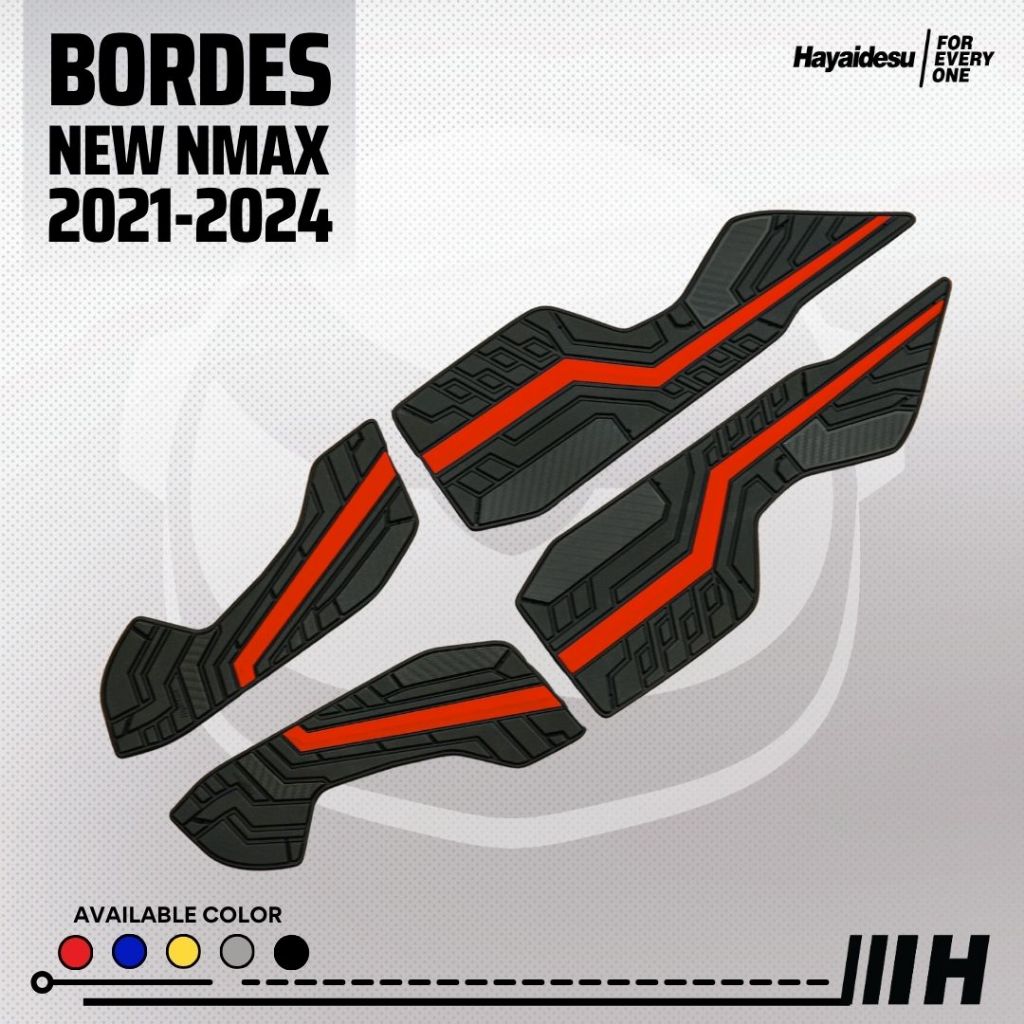Hayaidesu Floor Step Boardrest Karpet Motor NEW NMAX Bordes -  Premium Quality
