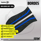 Hayaidesu Floor Step Boardrest Karpet Motor AEROX NEW CONNECTED Bordes -  Premium Quality