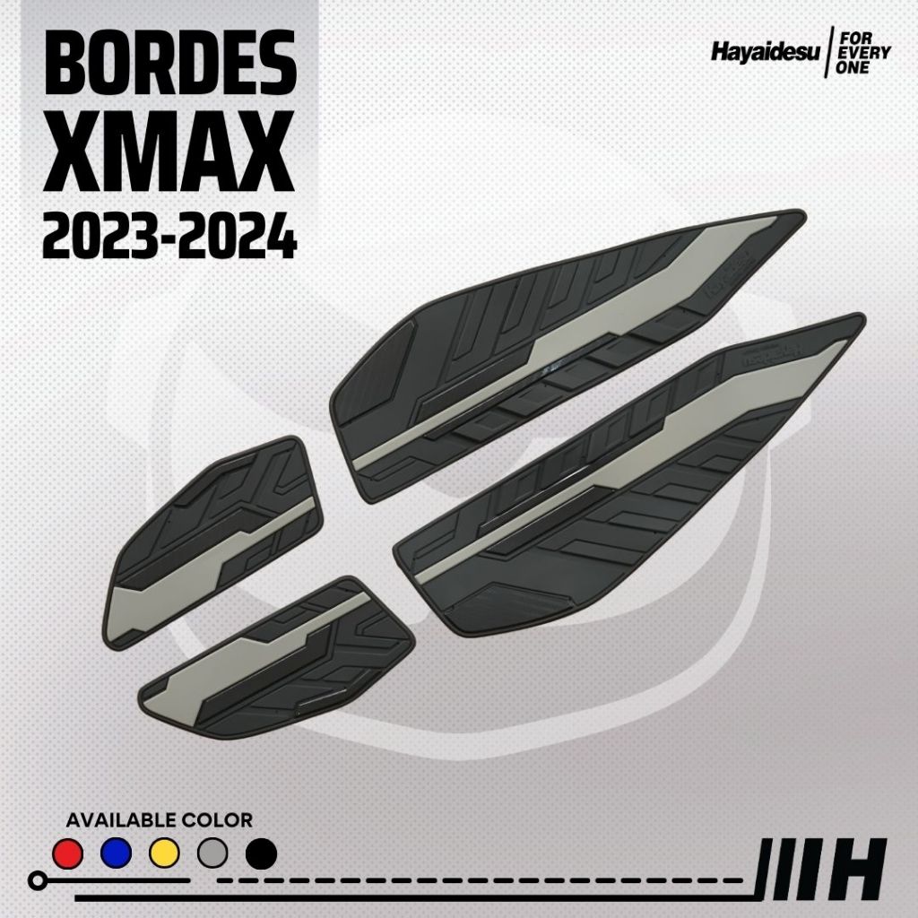 Hayaidesu Floor Step Boardrest Karpet Motor XMAX 2023-2024 Bordes -  Premium Quality