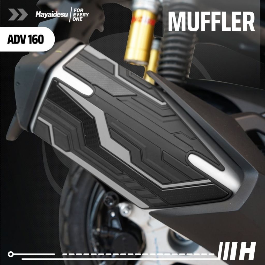 Hayaidesu honda ADV 160 (2022-2024) Body Protector Muffler Knalpot Cover