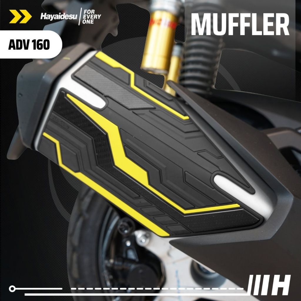Hayaidesu honda ADV 160 (2022-2024) Body Protector Muffler Knalpot Cover