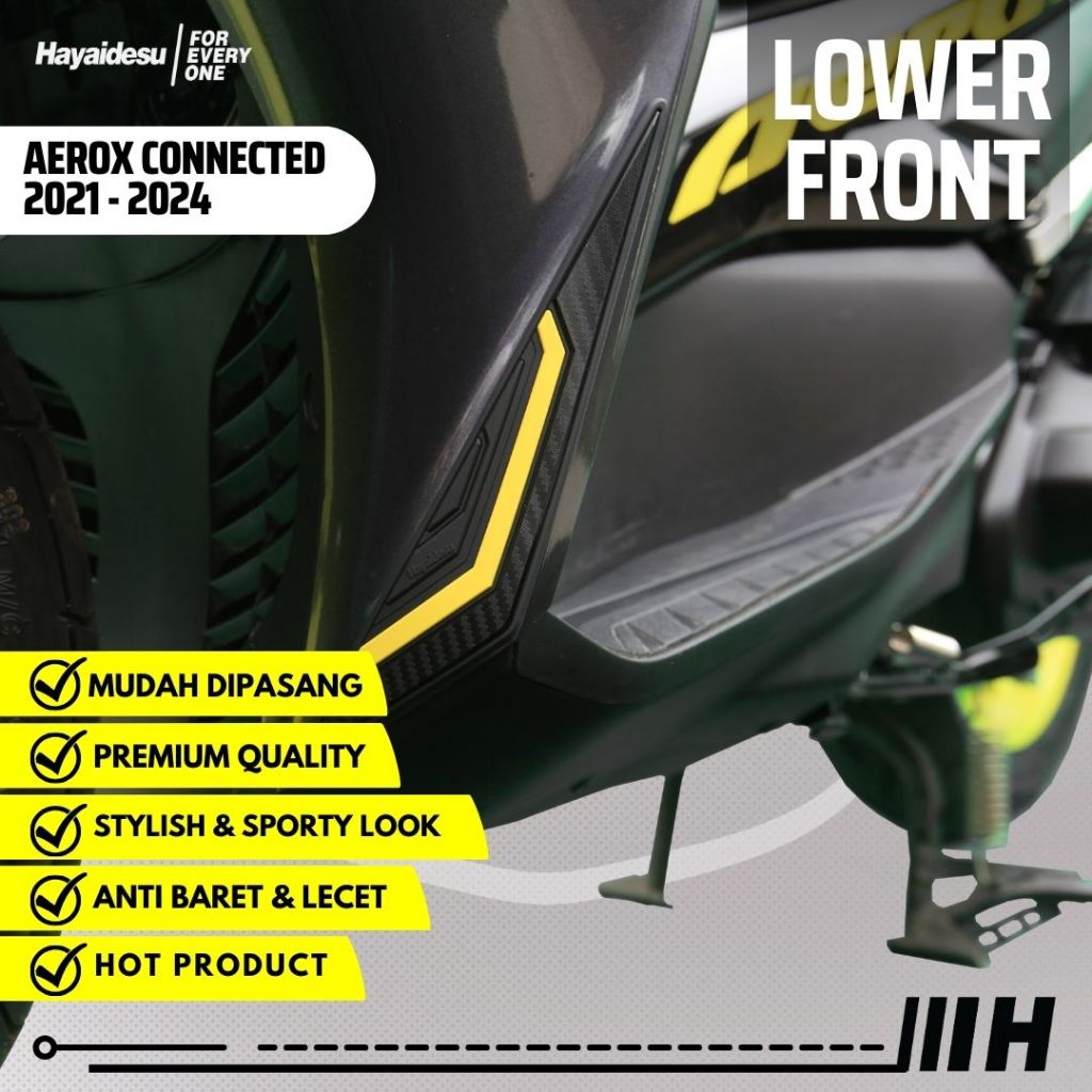 Hayaidesu AEROX Connected 2021-2024 Body Protector Lower Front Cover