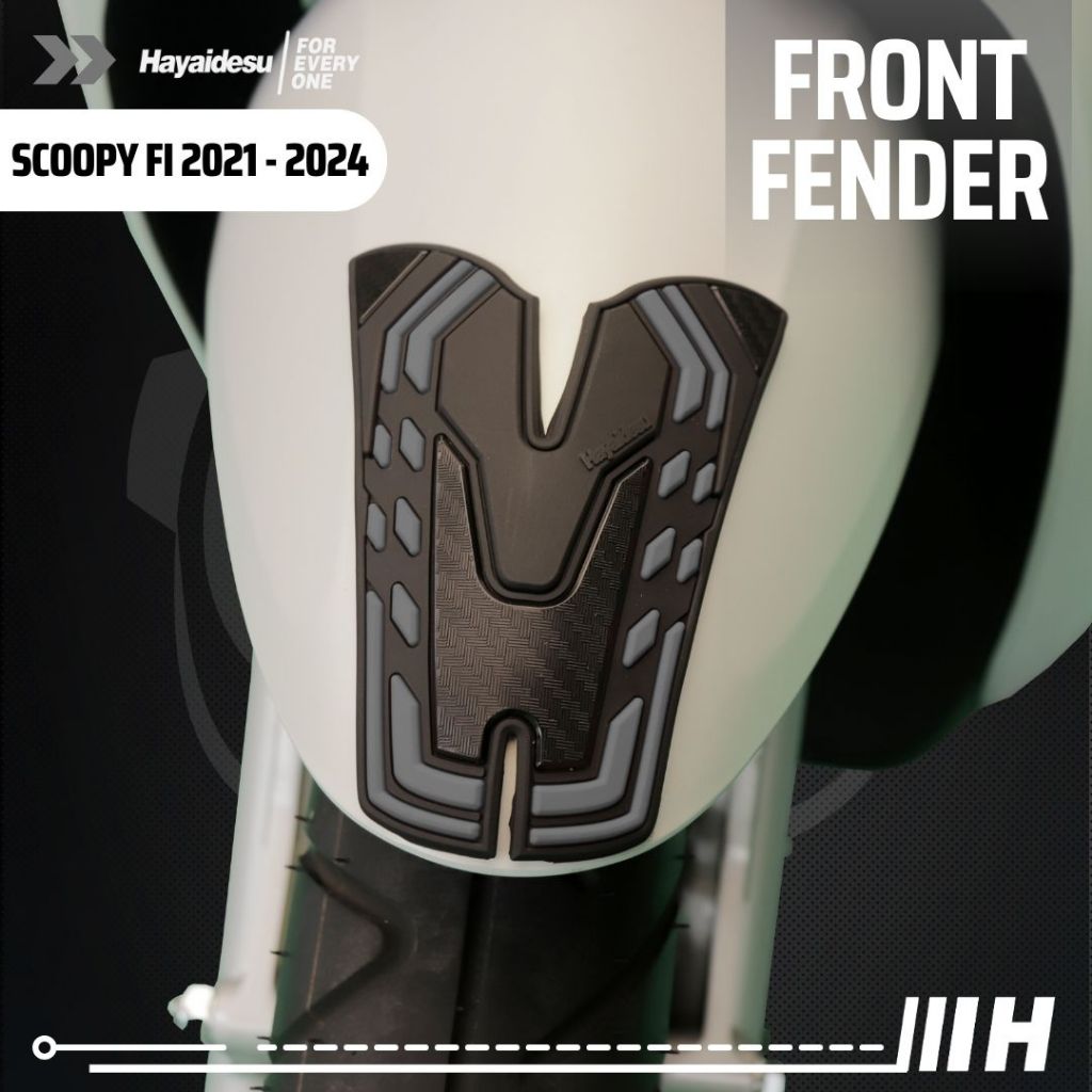 Hayaidesu New Scoopy 2021 - 2024 Body Protector Front Fender Cover
