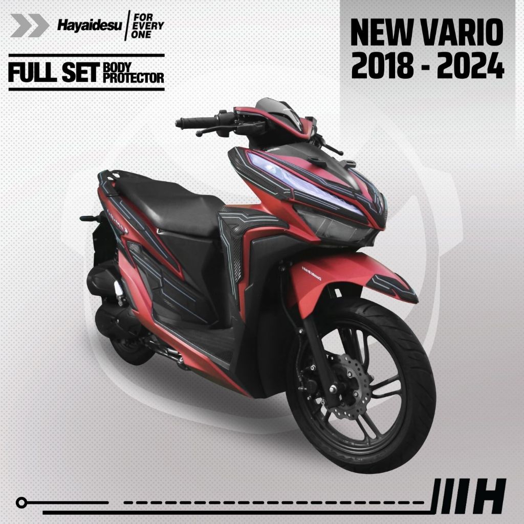 Hayaidesu New Vario Click 2018-2022 Body Protector Full Set Cover