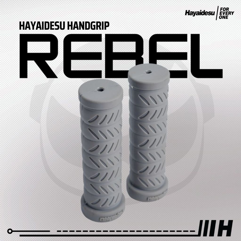 Hayaidesu Handgrip REBEL - Hand Grip Motor Klasik & Custom XSR,W175,Vulcan,Rebel,Enfield,Triumph,Benelli