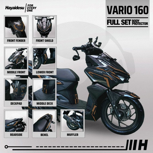Hayaidesu Body Protector Vario / Click 160 Full Set Cover