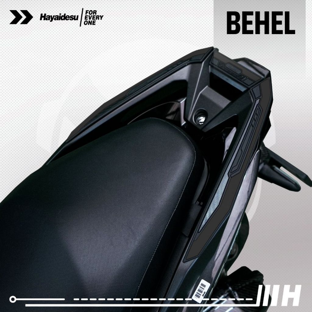 Hayaidesu Vario FI / Click 160 Behel Pillion Grip Body Protector Cover