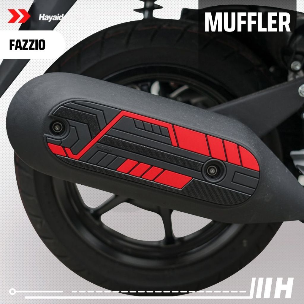 Hayaidesu Body Protector Fazzio Muffler Knalpot Cover