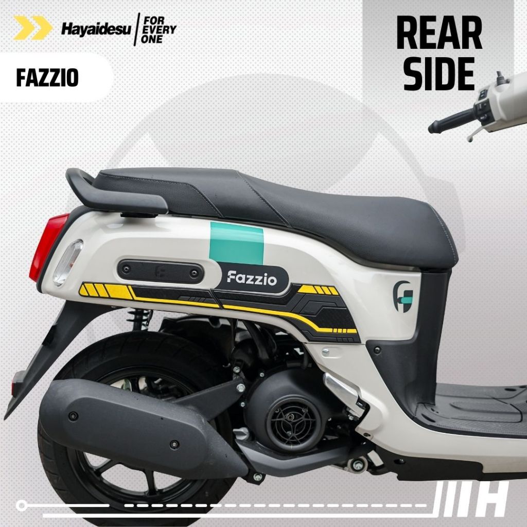 Hayaidesu Body Protector Fazzio Rear Side Cover
