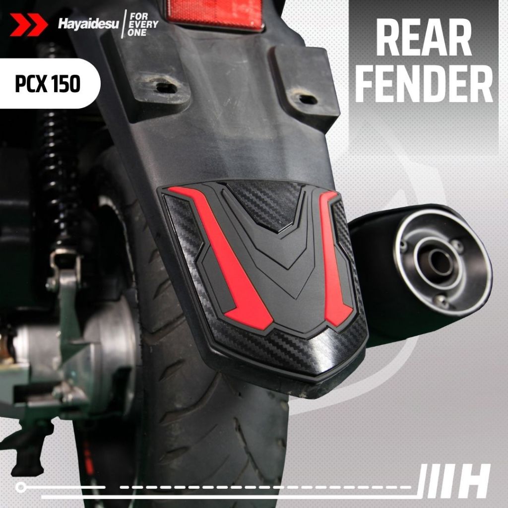 Hayaidesu PCX 150 Body Protector Rear Fender Cover