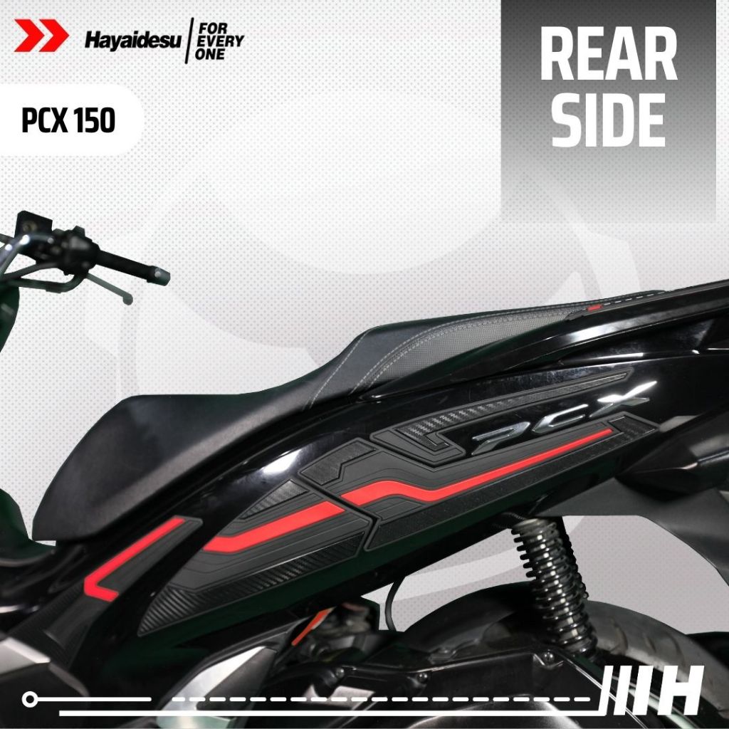 Hayaidesu PCX 150 Body Protector Rear Side Cover New Version
