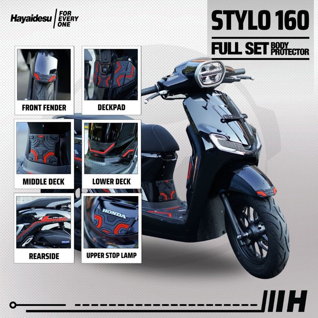 Hayaidesu STYLO 160 Body Protector FULL SETT Cover