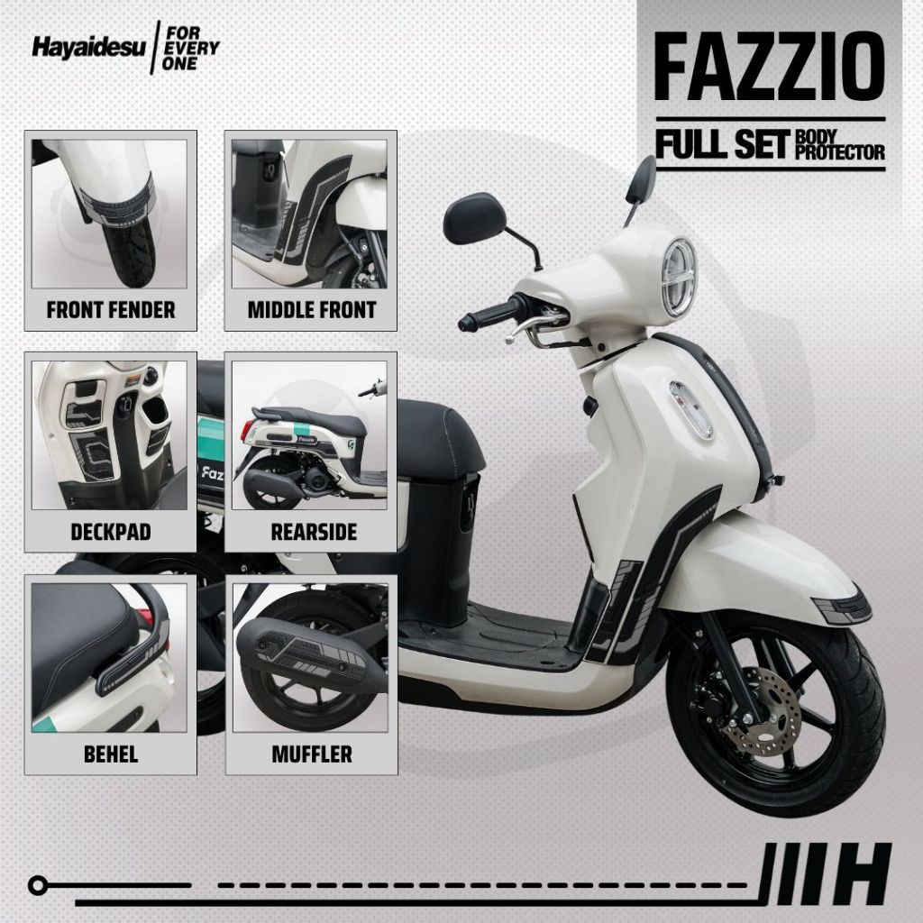 Hayaidesu Body Protector FAZZIO Full Set Cover
