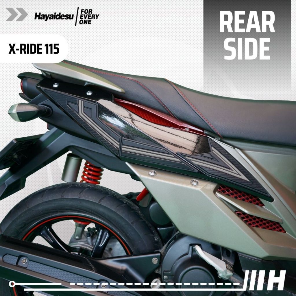 Hayaidesu XRIDE 115 Body Protector Rear Side Cover